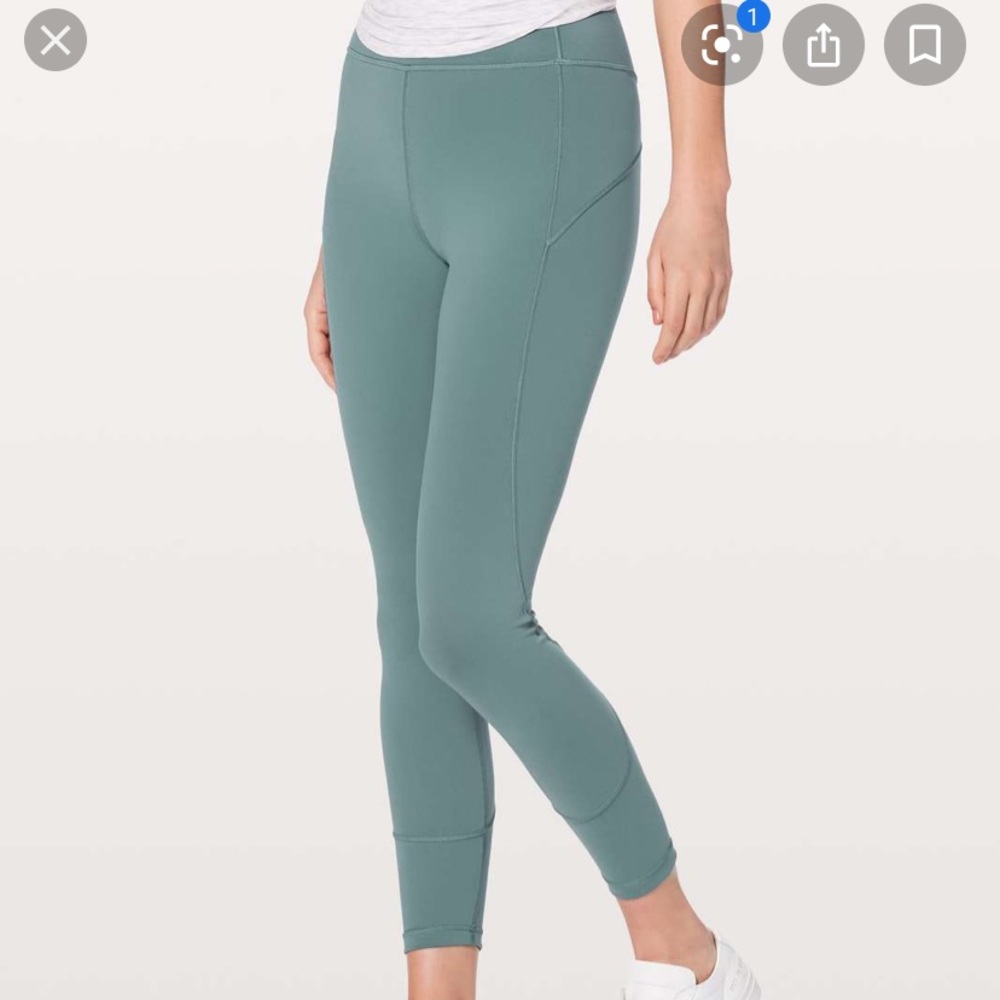 Lululemon In Movement 7/8 Tight *Everlux 25”